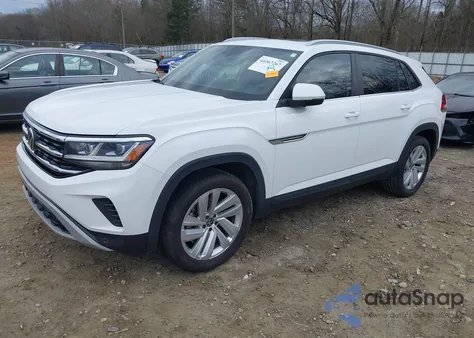 2021 Volkswagen Atlas Cross Sport 3.6L V6 Se W/Technology z USA, uszkodzony, nr VIN 1V2JE2CA7MC219997